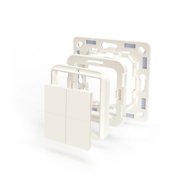 Shelly BLU Wall Switch 4 Adapter for Gira/Merten