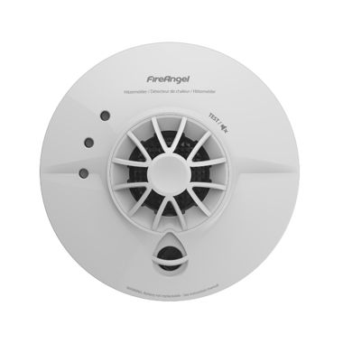 FireAngel Heat Detector 230V with Battery Back-up
