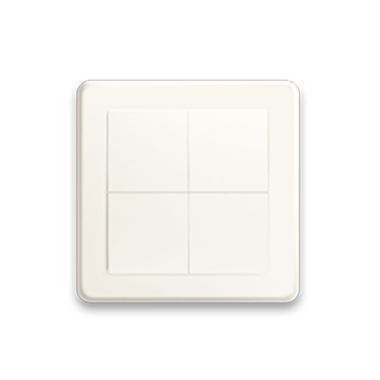 Shelly BLU Wall Switch 4 (with adapter and frame)