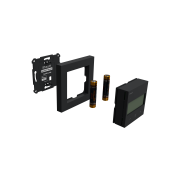 Heatit Z-Temp3 Thermostaat Batterij - Zwart Mat