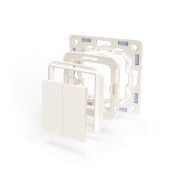 Shelly BLU Wall Switch 4 Adapter for Busch-Jaeger