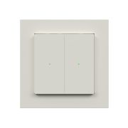 Heatit Z-Push Wall Controller White RAL 9010 Glossy