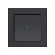 Heatit Z-Push Wall Controller Black Matt