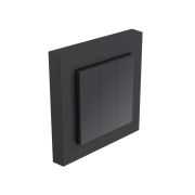 Heatit Z-Push Wall Controller Black Matt