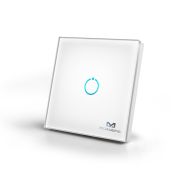 MCOHome Touch Panel Switch 1 Button Black