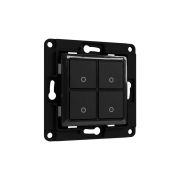 Shelly Wall Switch 4 Black
