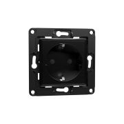 Shelly Wall Socket EU Black