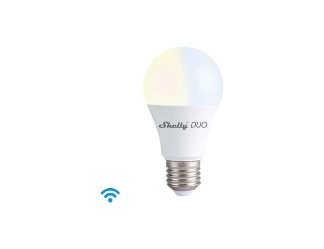 Shelly Bulb E27 Duo White