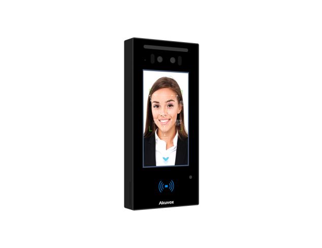 Akuvox SIP Video Door Intercom E16C On-Wall V2.0 - Black