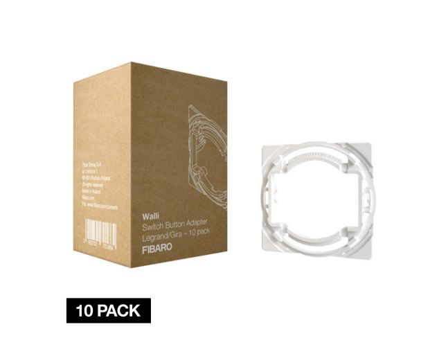 FIBARO Walli Switch Button Adapter Legrand/Gira (10pack)