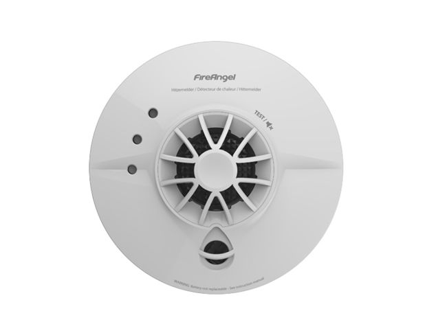 FireAngel Heat Detector 230V with Battery Back-up