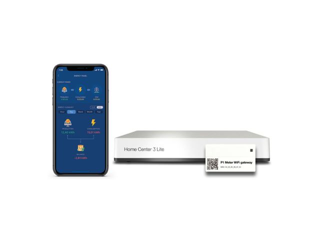 FIBARO Home Center 3 Lite & P1 Meter WiFi Gateway Bundle