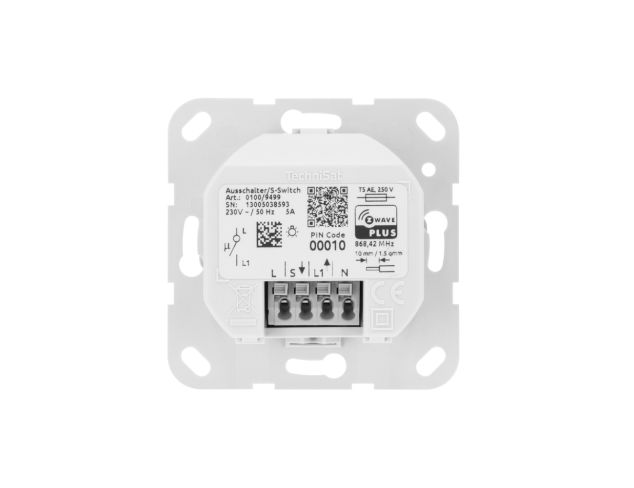 TechniSat Smart inbouw ON/OFF schakelaar GIRA
