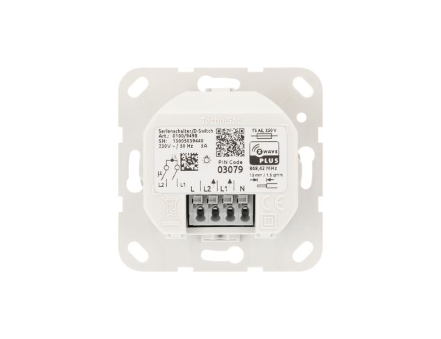 TechniSat Smart flush-mounted Series switch GIRA