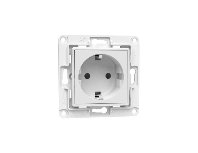 Shelly Wall Socket EU White